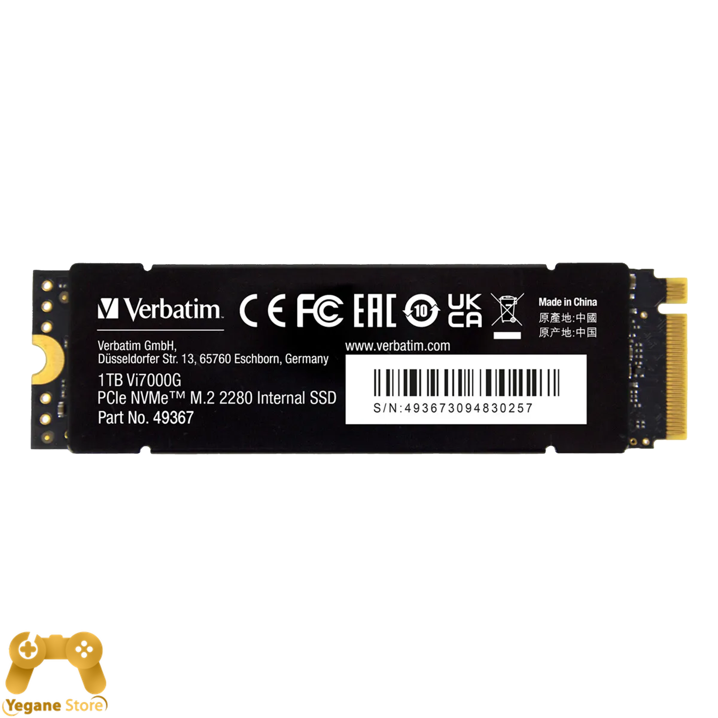 قیمت و خرید هارد SSD یک ترابایت مخصوص PS5 برند Verbatim