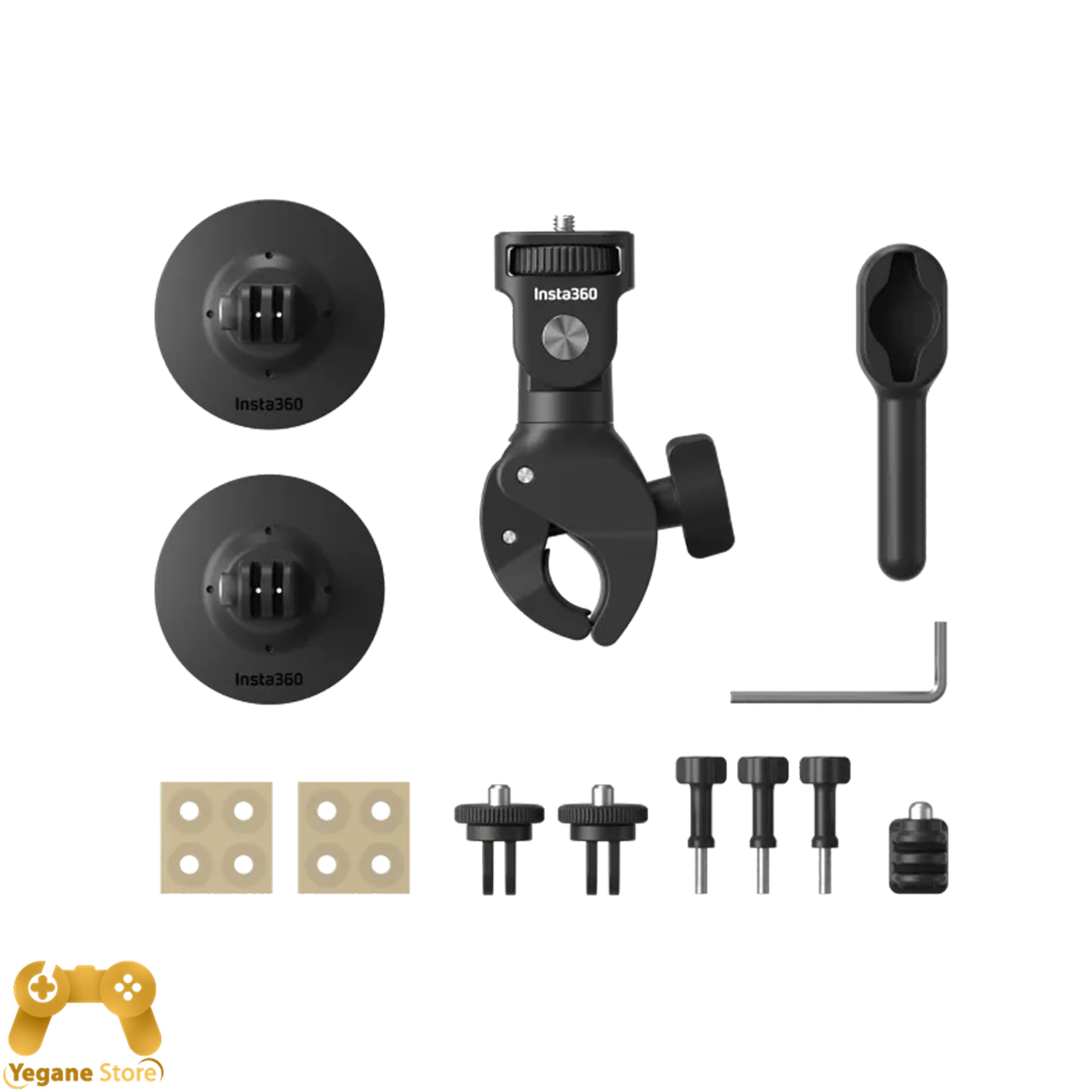 خرید کیت اورجینال موتور سیکلت اینستا 360 -Motorycle Mount Bundle