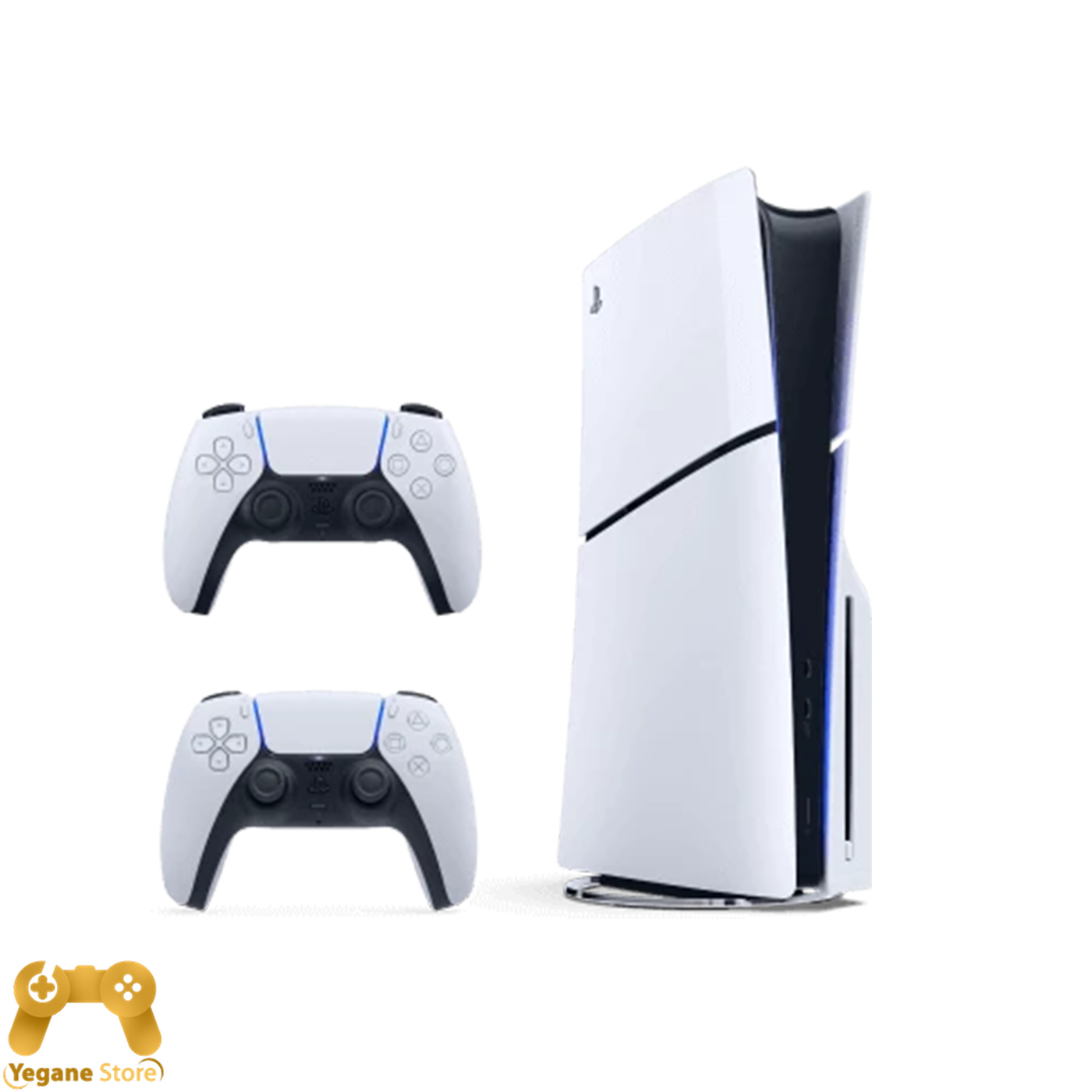 خرید کنسول بازی سونی PS5 اسلیم با دو دسته فابریکی دیسک خور - سفارش آسیا (CFI 2000A)