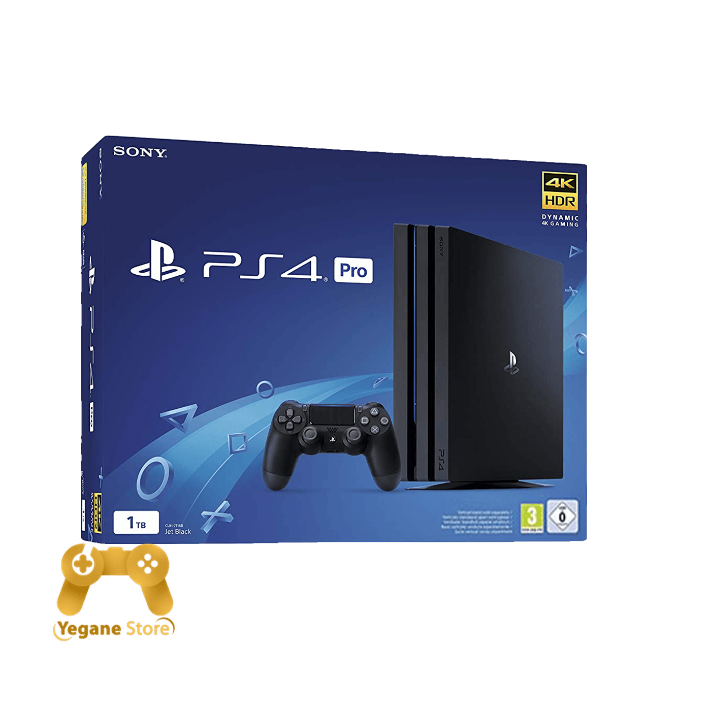 کنسول بازی Playstation 4 Pro هارد 1ترابایت، سفارش اروپا سری کد CUH-7216B