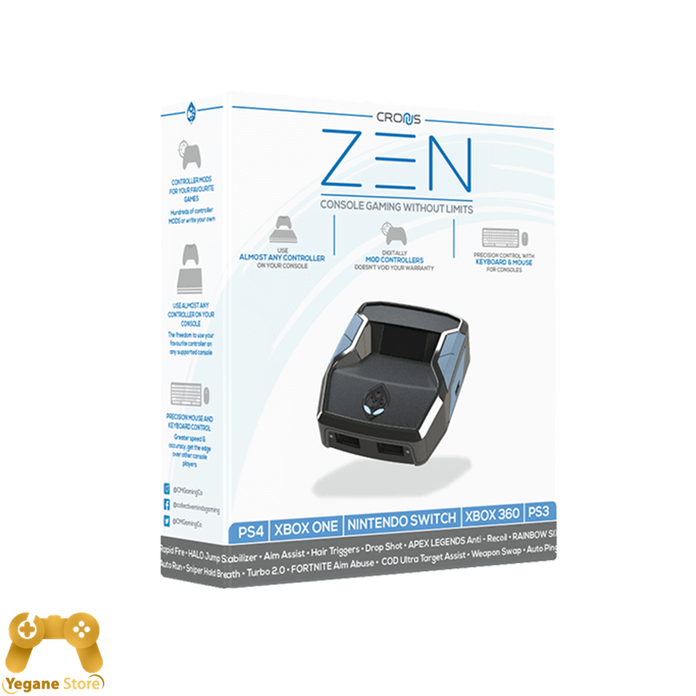 قیمت و خرید آداپتور تبدیل دسته بازی کرونوس ( تایپ  C )  - Cronus Zen