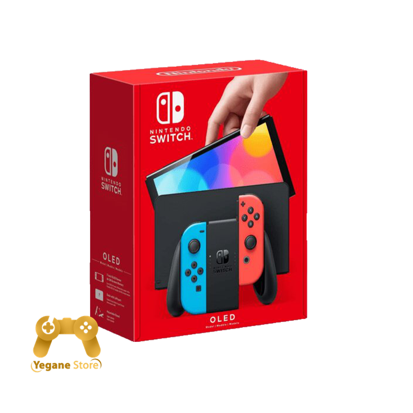 قیمت و خرید کنسول بازی Nintendo Switch مدل OLED جوی کان قرمز آبی