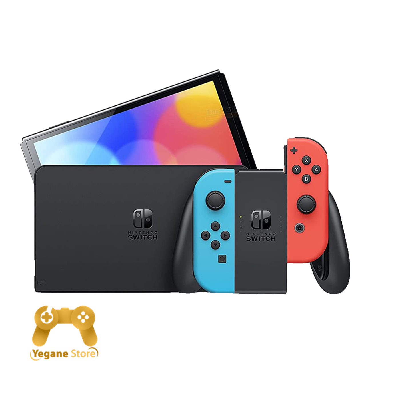قیمت و خرید کنسول بازی Nintendo Switch مدل OLED جوی کان قرمز آبی