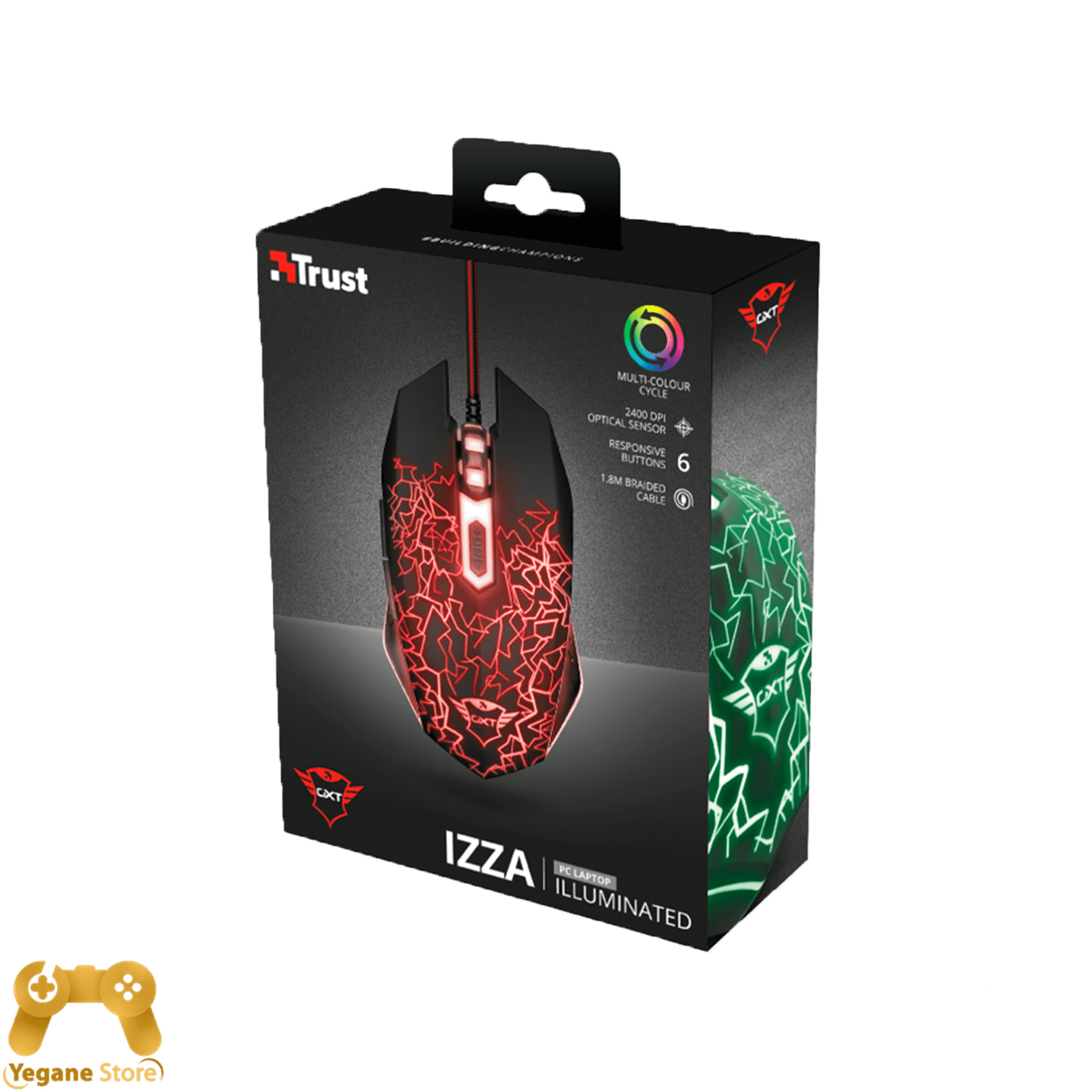خرید ماوس گیمینگ تراست - Trust Gxt 105 IZZA