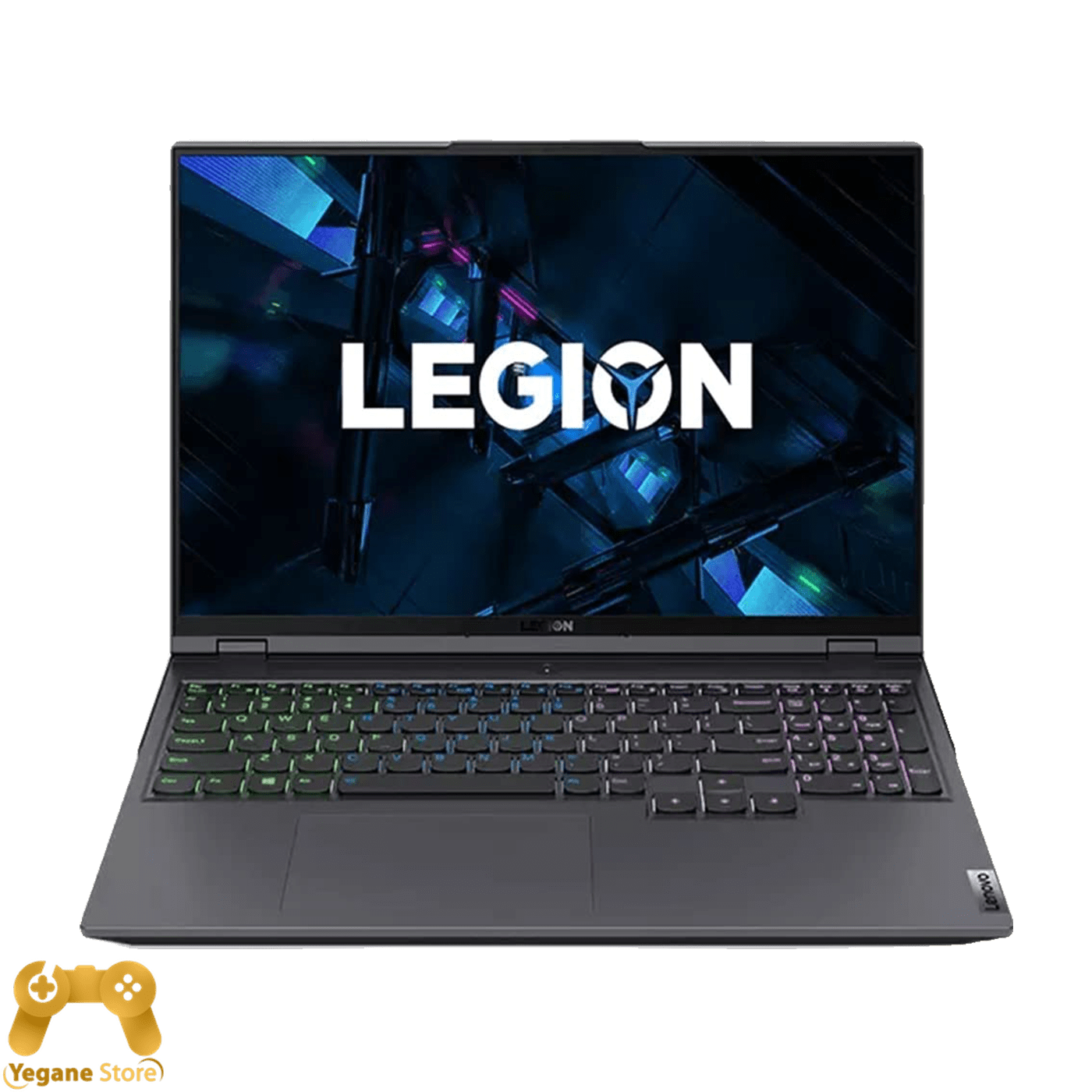 لپ تاپ 16 اینچی لنووLegion5 pro : i9 / 16G DDR5 / 512ssd / 6(RTX3060)  / STORM GREY