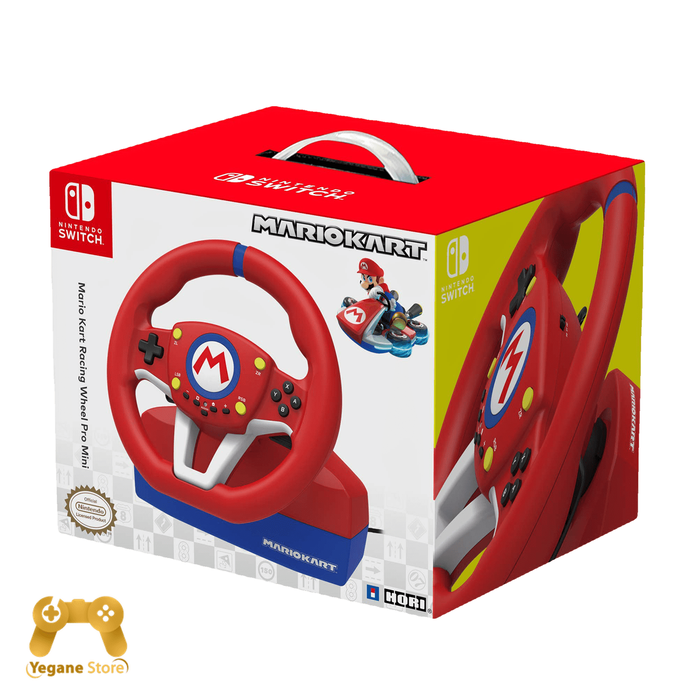 خرید فرمان و پدال برای نینتندو سوییچ - HORI Mario Kart Racing