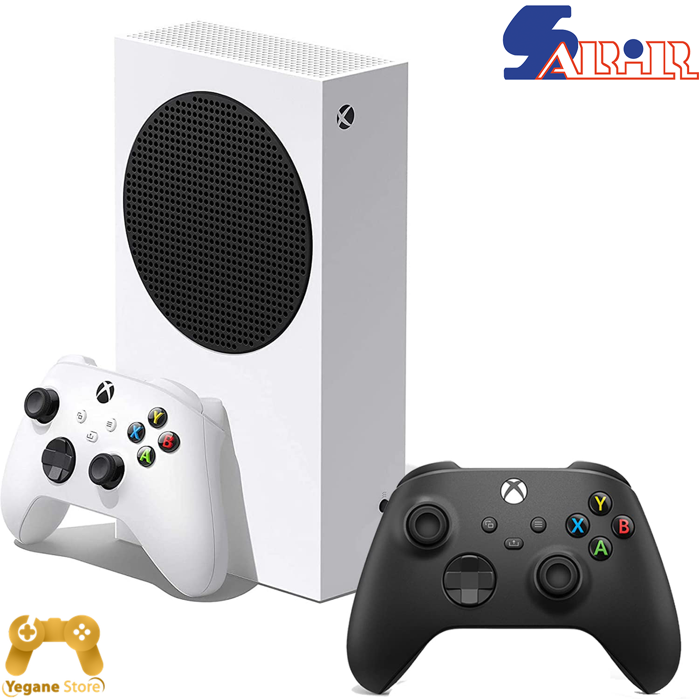 باندل کنسول بازی XBOX سری اس بهمراه دسته اضافه مشکی +گارانتی 2 ساله سریر