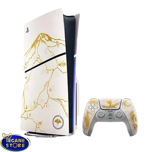 خرید پلی استیشن 5 اسلیم 1 ترابایت نسخه لیمیتد Ghost of Yotei – سفارش اروپا با بازی فیزیکی