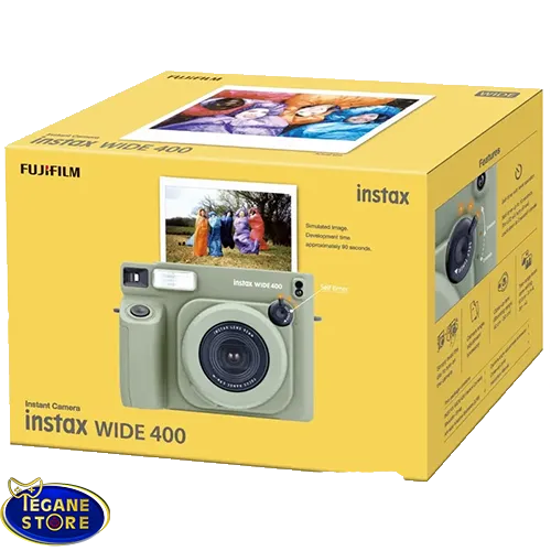 خرید دوربین چاپ سریع فوجی فیلم Instax WIDE 400؛ عکس بزرگ، کیفیت فوق‌العاده