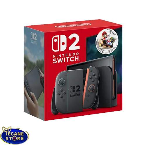 خرید باندل Nintendo Switch 2 با بازی Mario Kart World + نسخه فیزیکی بازی